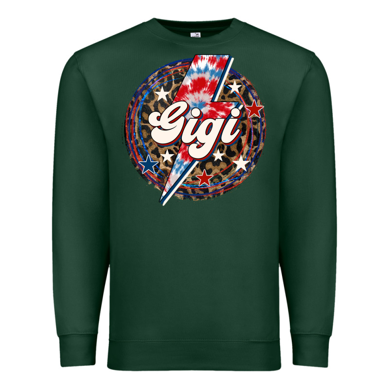 Western Gigi Patriotic Premium Sweatshirt by LillyAllenDesigns | Teevron