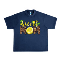 Navy sweet mom lemon Urban Heavy Tee - BarkalooDesign