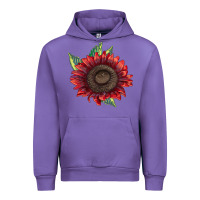 Tulip ProCut Red Sunflower Urban Hoodie - LillyAllenDesigns