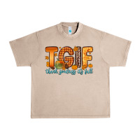 French Oak tgif thank goodness it s fall Urban Heavy Tee - Zillion Design Studio