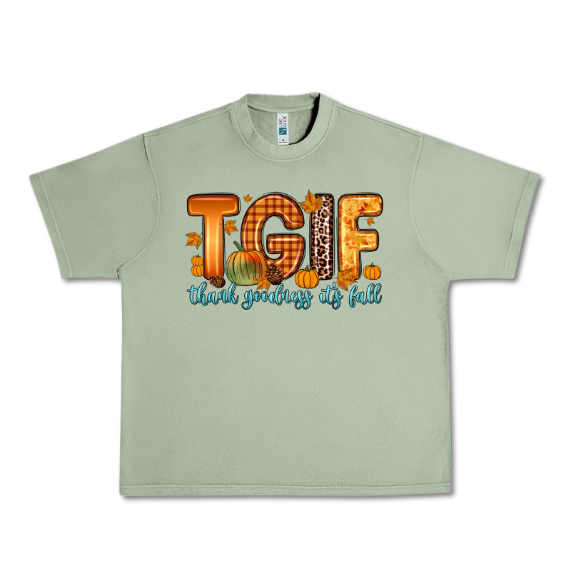 Tgif Thank Goodness It S Fall Urban Heavy Tee by Zillion Design Studio | Teevron