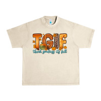 Sandshell tgif thank goodness it s fall Urban Heavy Tee - Zillion Design Studio