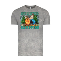 Cloud Rock life is better around the campfire Vintage Tee - Zillion Design Studio