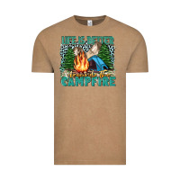 Vintage Coffee life is better around the campfire Vintage Tee - Zillion Design Studio