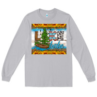 Moon Dust lake babe tumbler Long Sleeve Tee - HRA Design Shop