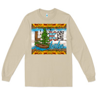 Mushroom lake babe tumbler Long Sleeve Tee - HRA Design Shop