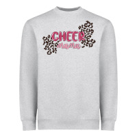 Heather Grey cheer mama Heavyweight Sweatshirt - MaliasSmallBusiness