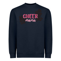 Navy cheer mama Heavyweight Sweatshirt - MaliasSmallBusiness