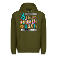 Army Green team fourth grade Premium Hoodie - NancyCooperArtShop