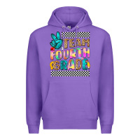 Purple team fourth grade Premium Hoodie - NancyCooperArtShop