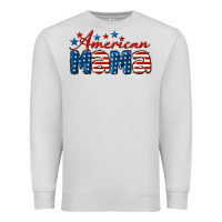 Dove Grey American Mama Premium Sweatshirt - LillyAllenDesigns
