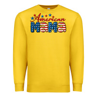 Lemon American Mama Premium Sweatshirt - LillyAllenDesigns