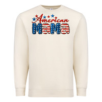 Sandshell American Mama Premium Sweatshirt - LillyAllenDesigns