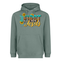 Sage but first jesus Heavyweight Hoodie - NancyCooperArtShop