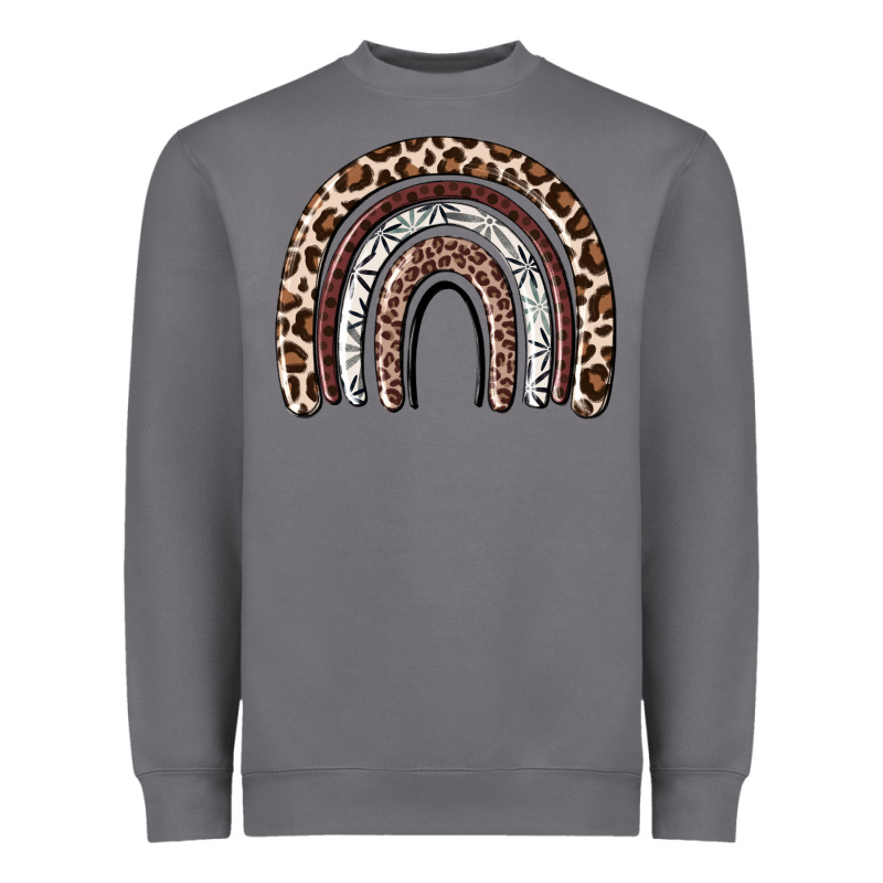 Cheetah Rainbow Heavyweight Sweatshirt by MaliasSmallBusiness | Teevron