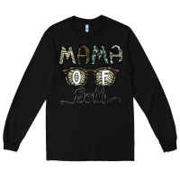 Black mama of both Long Sleeve Tee - CowhideDigitalArt