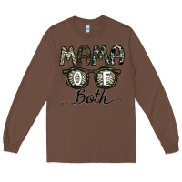 Chestnut mama of both Long Sleeve Tee - CowhideDigitalArt