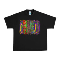 Black mardi gras brushstroke Urban Heavy Tee - RanaPortraitStore