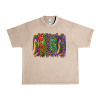 French Oak mardi gras brushstroke Urban Heavy Tee - RanaPortraitStore