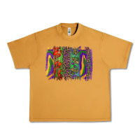 Peanut Butter mardi gras brushstroke Urban Heavy Tee - RanaPortraitStore