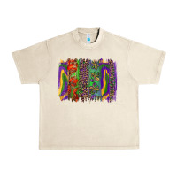 Sandshell mardi gras brushstroke Urban Heavy Tee - RanaPortraitStore