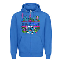 True Royal preview flower stitch 5th grade Zipper Hoodie - AdoDesignShop