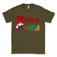 Army Green merry mama Classic Tee - BarkalooDesign