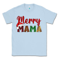 Dusty Blue merry mama Classic Tee - BarkalooDesign