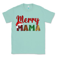 Seafoam merry mama Classic Tee - BarkalooDesign