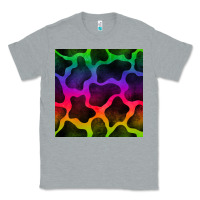 Heather Grey colorful cow seamless pattern Classic Tee - BundleAndBundleShop
