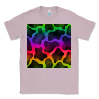 Lilac colorful cow seamless pattern Classic Tee - BundleAndBundleShop
