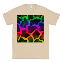 Mushroom colorful cow seamless pattern Classic Tee - BundleAndBundleShop