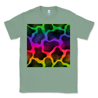 Sage colorful cow seamless pattern Classic Tee - BundleAndBundleShop