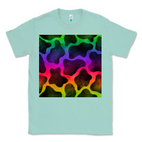 Seafoam colorful cow seamless pattern Classic Tee - BundleAndBundleShop
