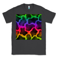 Smoke colorful cow seamless pattern Classic Tee - BundleAndBundleShop