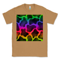 Toasted Coconut colorful cow seamless pattern Classic Tee - BundleAndBundleShop