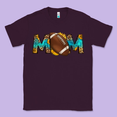 Western Mom American Football Classic Tee Designed By Hra Design Shop