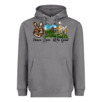 Storm Peace Love Kiko Goat Heavyweight Hoodie - LillyAllenDesigns