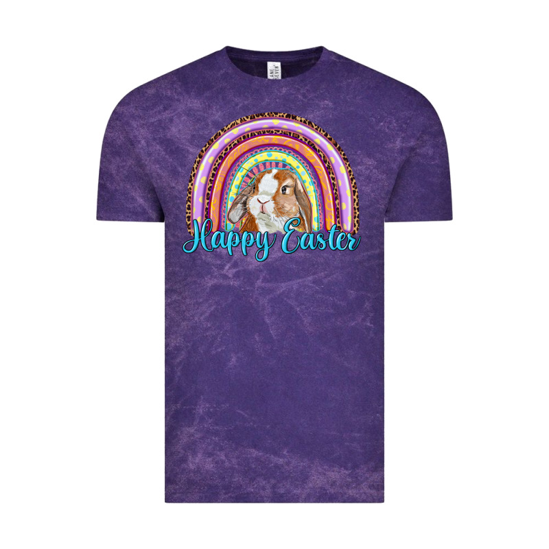 Happy Easter Rainbow Bunny Vintage Tee by RanaPortraitStore | Teevron