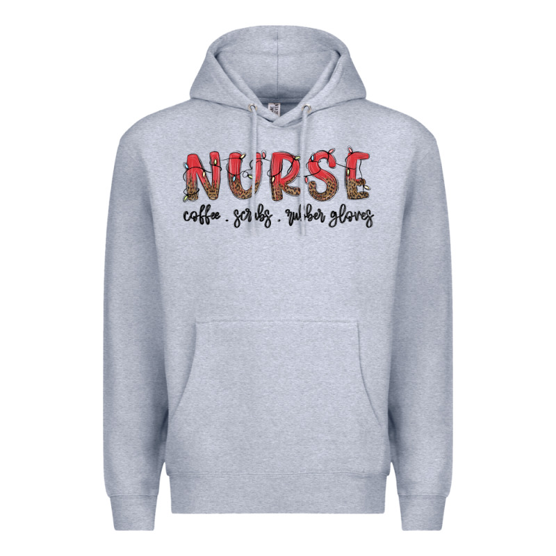 Christmas Nurse Premium Hoodie by MaliasSmallBusiness | Teevron