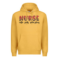 Mustard christmas nurse Premium Hoodie - MaliasSmallBusiness
