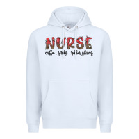 White christmas nurse Premium Hoodie - MaliasSmallBusiness