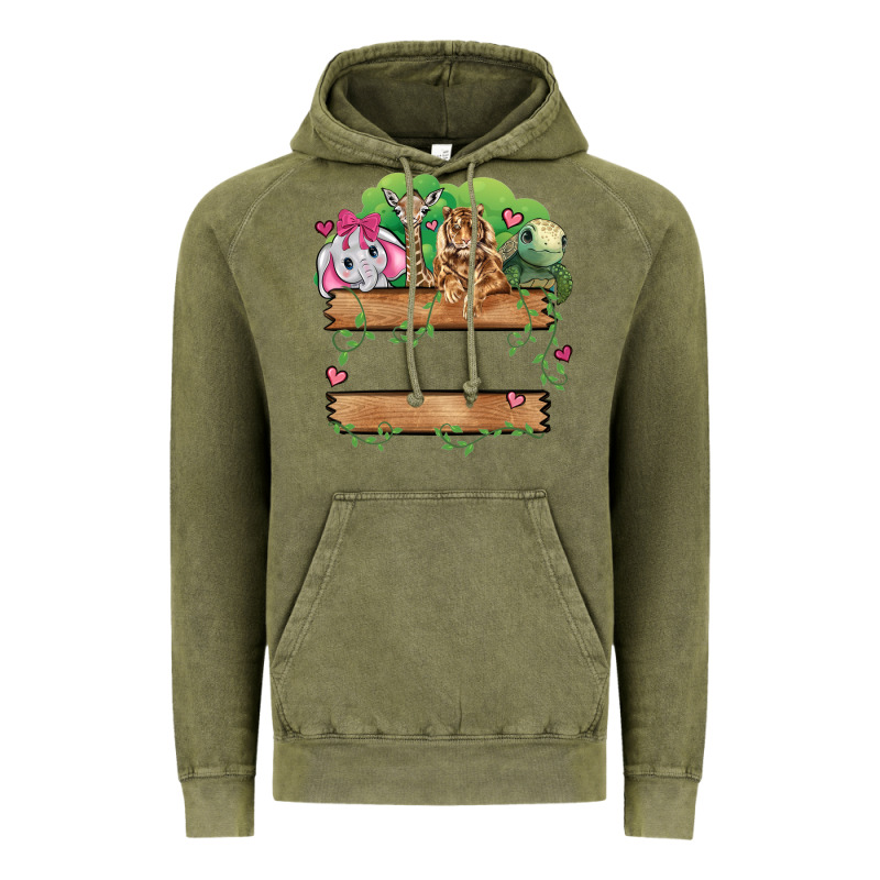 Zoo Crew Vintage Hoodie by JahusDesignShop | Teevron
