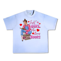 Grape Ice just a girl who loves books Urban Heavy Tee - texasbilliewilder