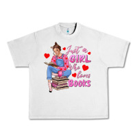 Lunar Rock just a girl who loves books Urban Heavy Tee - texasbilliewilder