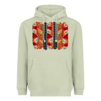 Matcha ladybug brushstrokes Heavyweight Hoodie - BarkalooDesign