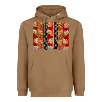 Toasted Coconut ladybug brushstrokes Heavyweight Hoodie - BarkalooDesign