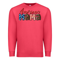 Cardinal Western American Mama Premium Sweatshirt - LillyAllenDesigns