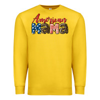 Lemon Western American Mama Premium Sweatshirt - LillyAllenDesigns