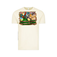 Vintage Arctic Happy easter rooster chicken and chick Vintage Tee - RanaPortraitStore